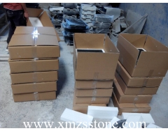 Packing & Loading Container for stone sinks carton box Wooden Crates Plastic sheet