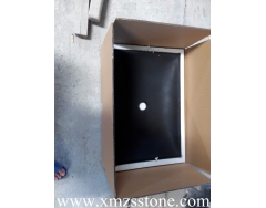 Packing & Loading Container for stone sinks carton box Wooden Crates Plastic sheet