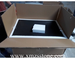 Packing & Loading Container for stone sinks carton box Wooden Crates Plastic sheet