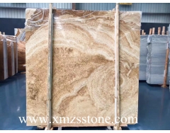 China Marble, Yellow Sandalwood cross cut slabs