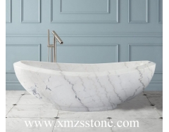 marble stone bathtub