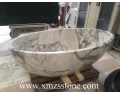 marble stone bathtub
