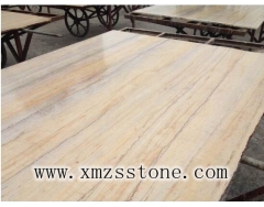 Gingkos Sandalwood, China marble Stone