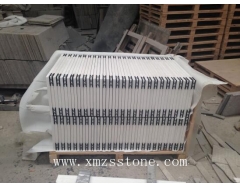 Packing & Loading Container marble granite tiles Wooden Crates Plastic sheet