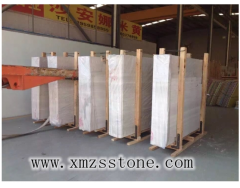 Packing & Loading Container marble granite  slabs Wooden Crates Plastic sheet