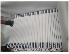 Packing & Loading Container marble granite tiles Wooden Crates Plastic sheet