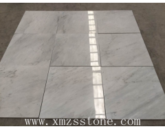 marble composite tiles, Cararra White
