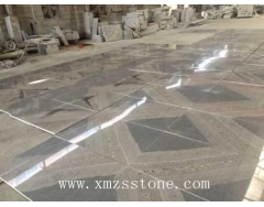 Azalea White book match granite tiles