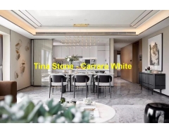 Carrara White Slabs Stone Floor Wall Polished Marble