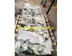 Ice Onyx, China marble Stone slabs