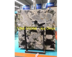 Ice Onyx, China marble Stone slabs Floor