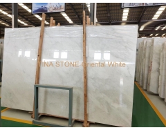 Oriental White ,Marble  Slabs  , Tiles Floor Wall
