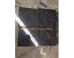 Angole Black  ,Granite Slabs  , Tiles Floor Wall