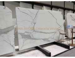Calacatta White  ,Marble  Slabs  , Tiles Floor Wall