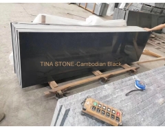 Cambodian Black ,Granite Slabs  , Tiles Floor Wall