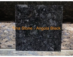 Angole Black ,Granite Slabs  , Tiles Floor Wall