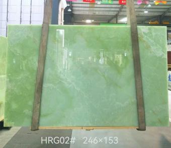 green slabs